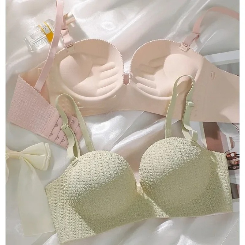 Bralette Triangle Set - Seamless Bras for Women Invisible Underwear