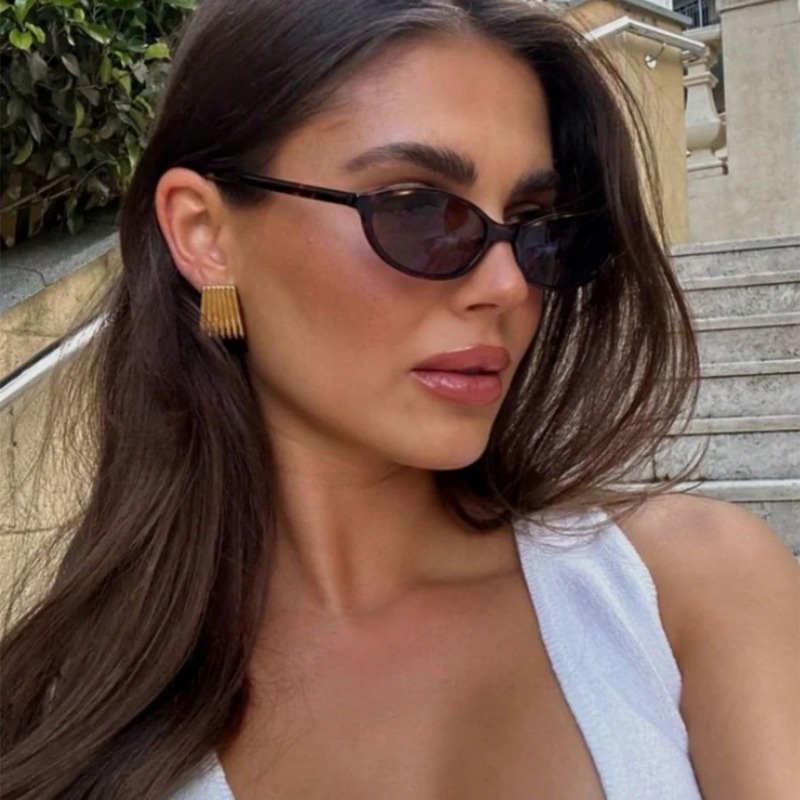 Retro Oval Frame Sunglasses Fa – обзор и цена Sunglasses Cat Eye