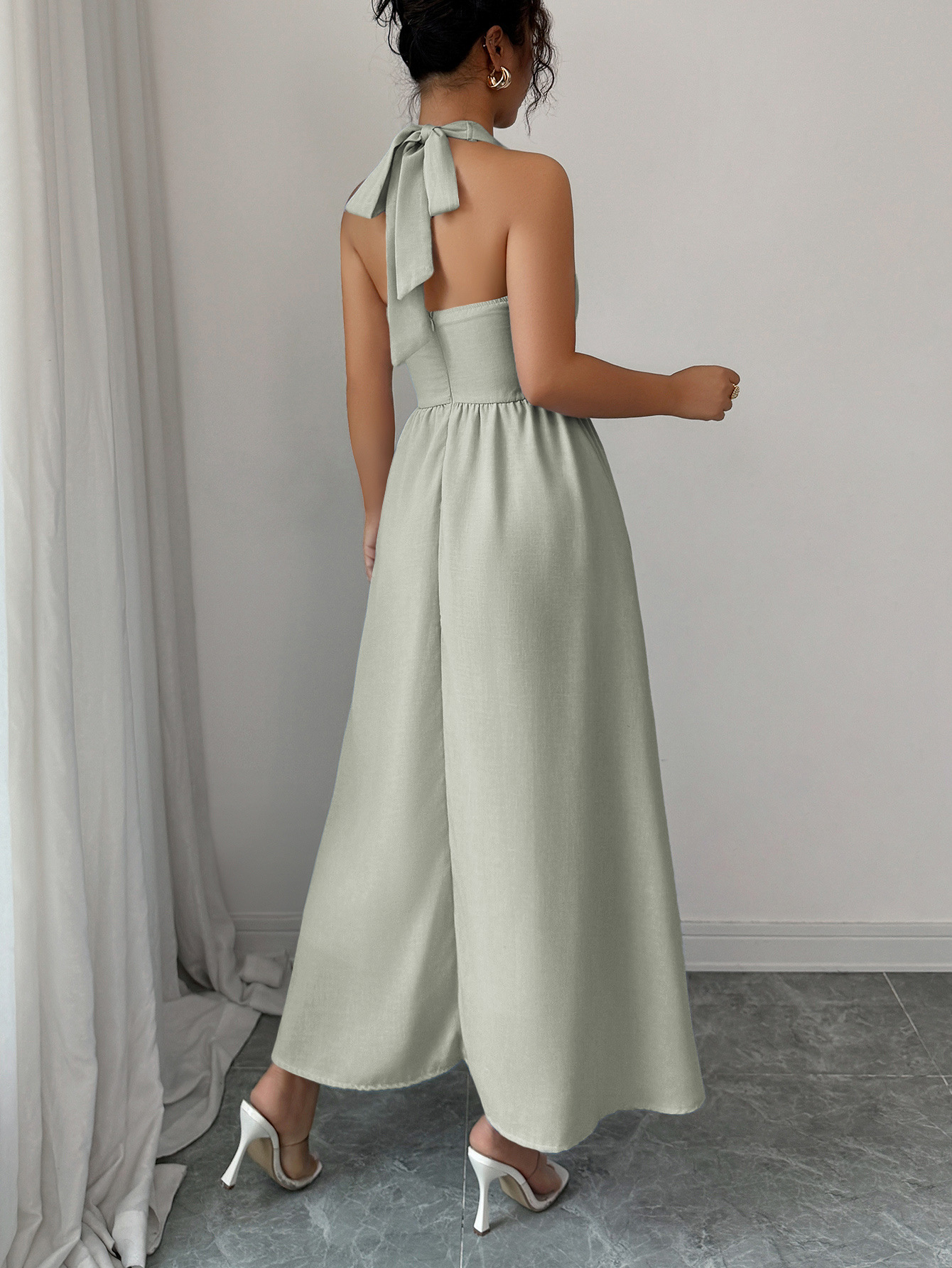 Women's Dress 5 Colors Halter  – обзор и цена Maxi Dress Halter