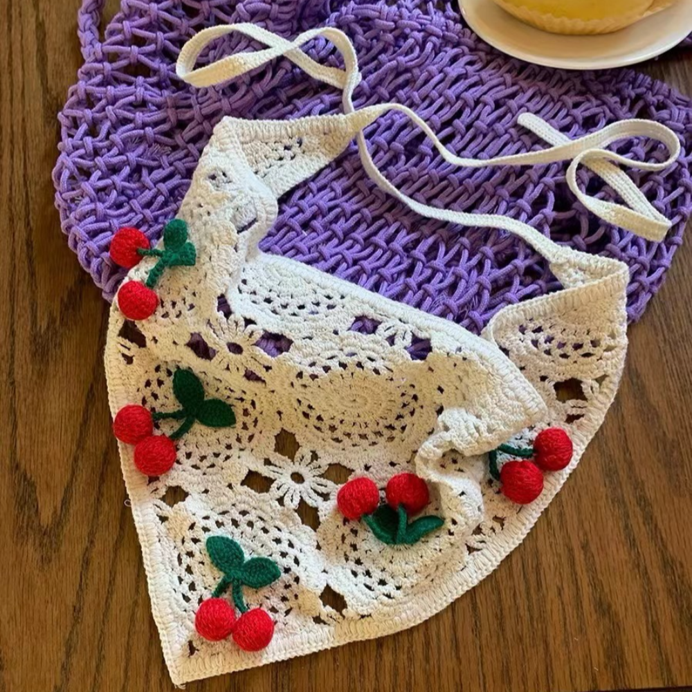 Knitted Triangle Headband Cute – обзор и цена Headband Summer Knit