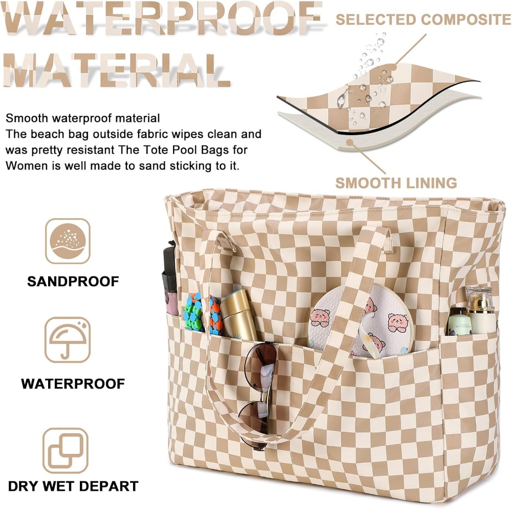 Extra Large Waterproof Beach T – обзор и цена Tote Bag Beach