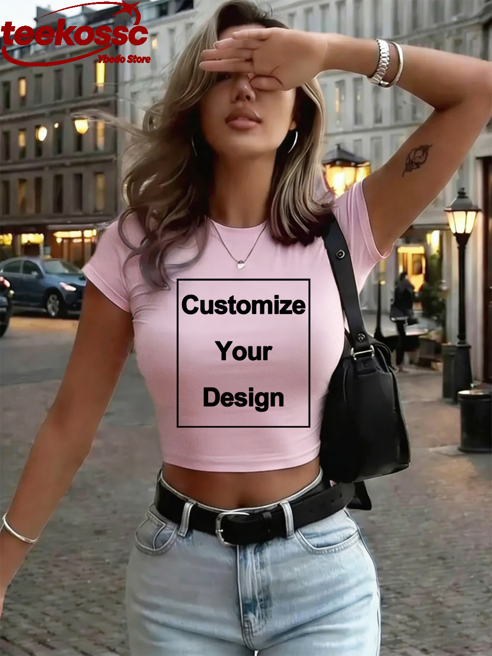 Custom Womens Cotton Crop Tops – обзор и цена Crop Top Crochet
