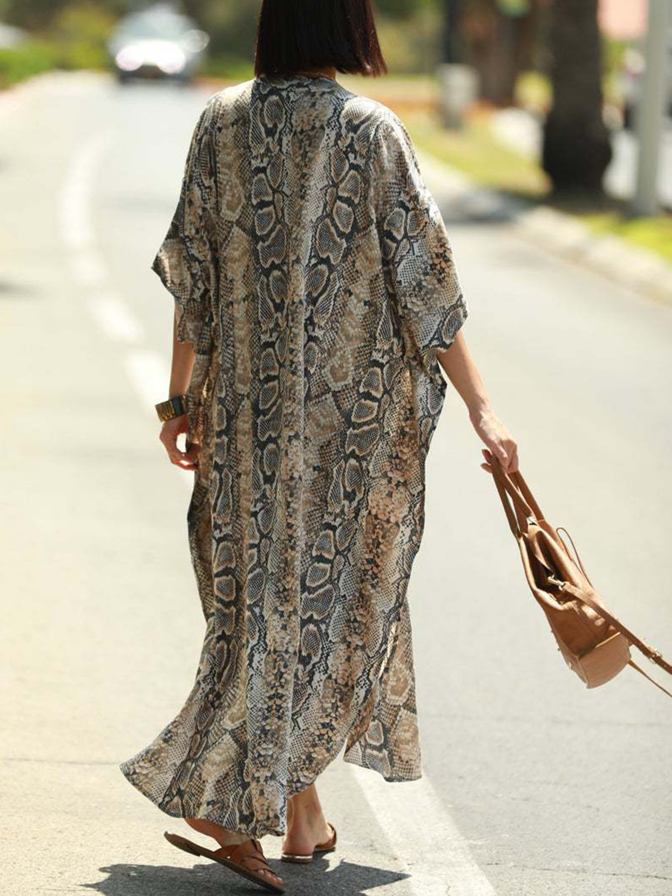 Bohemian Print Beach Cover-Up  – обзор и цена Cover Up Kaftan