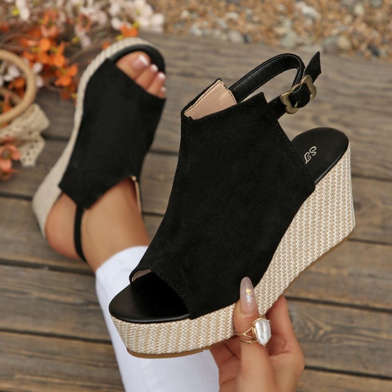 Women Sandals Summer Wedge Pla – обзор и цена Wedge Espadrille Women