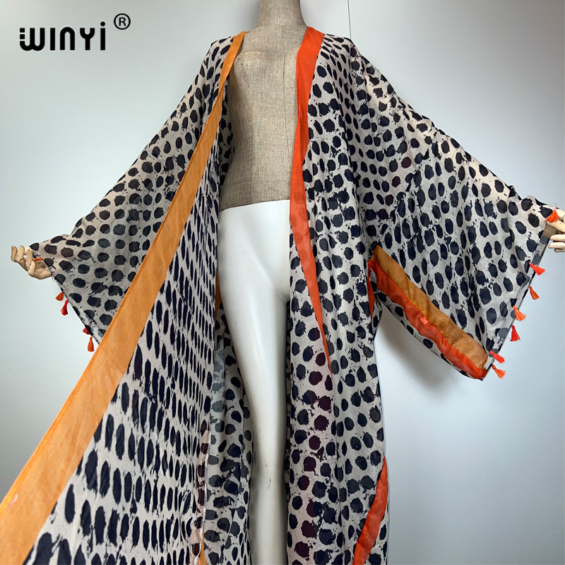 WINYI summer outfit kimono Ame – обзор и цена Cover Up Kaftan