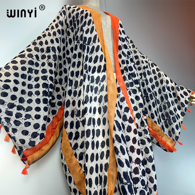 WINYI summer outfit kimono Ame – обзор и цена Cover Up Kaftan