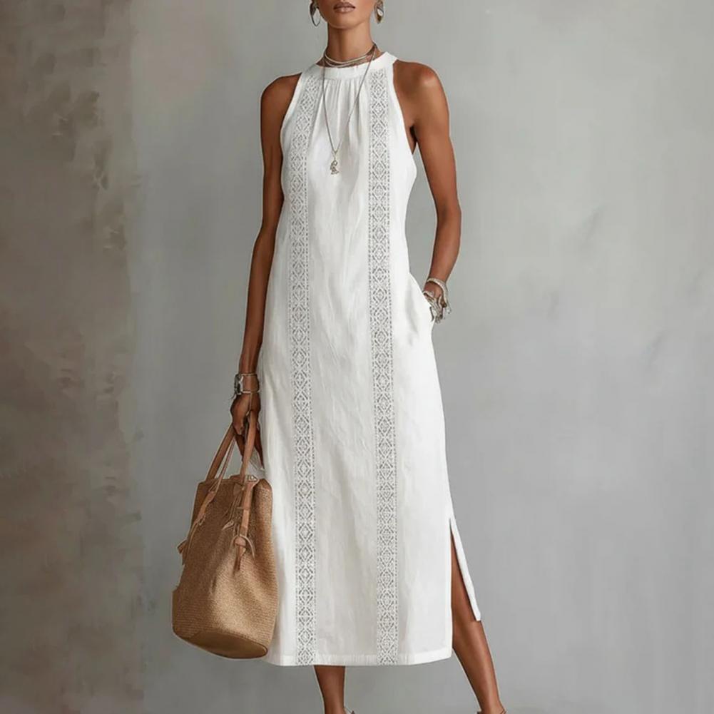 2026 Summer Dress for Women Sl – обзор и цена Linen Dress Wrap