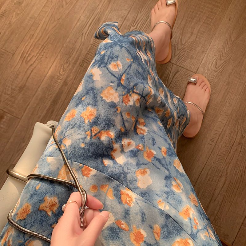 Women's Summer Two-Piece Set L – обзор и цена Midi Skirt Floral