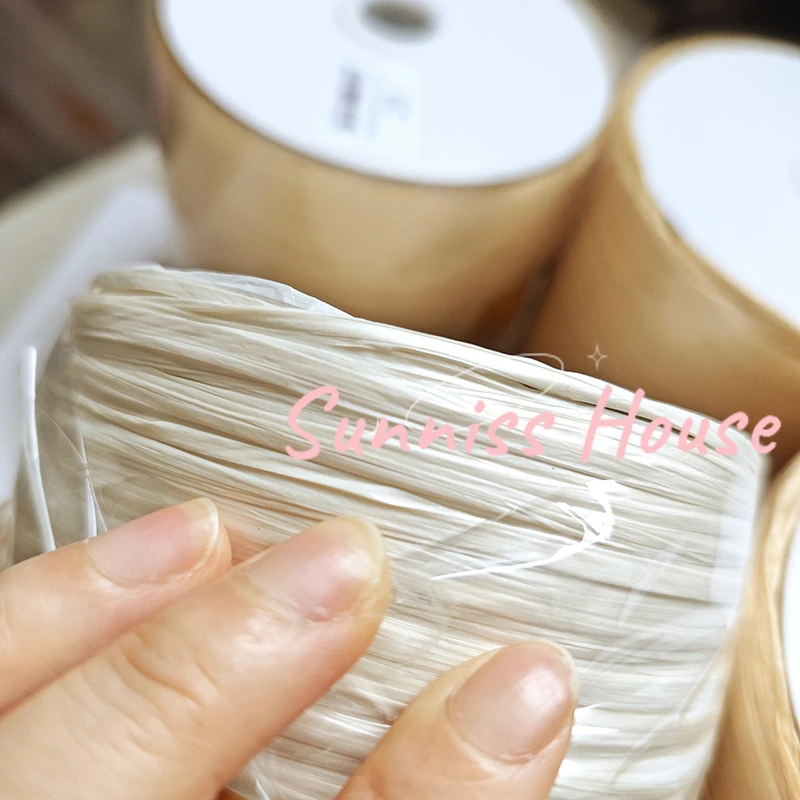 600M Matte Raffia Yarn，330g Ar – обзор и цена Crochet Bag Raffia