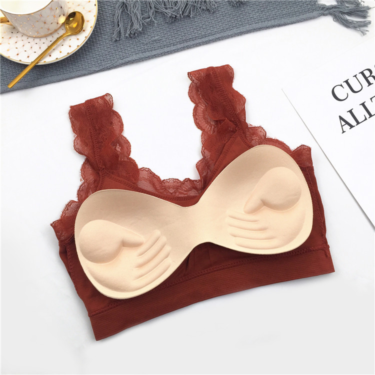 3D Sexy lace Lingerie Seamless – обзор и цена Bralette Triangle Set