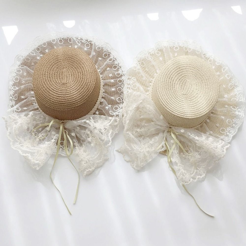Floppy Lace Bow Sun Hat Breath – обзор и цена Hat Floppy Wide