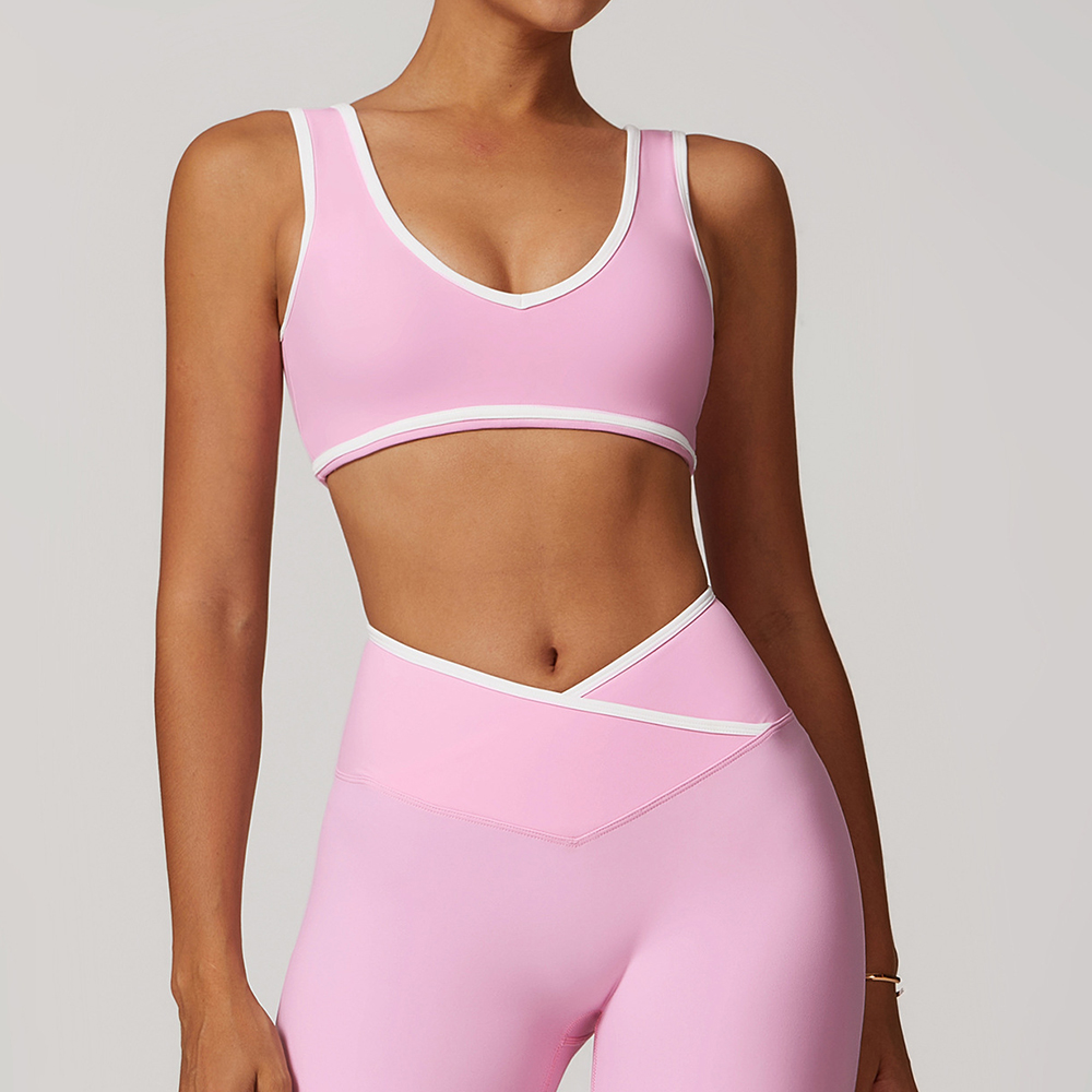 V-Neck Sports Bra Women Top Pu – обзор и цена Crop Top Crochet