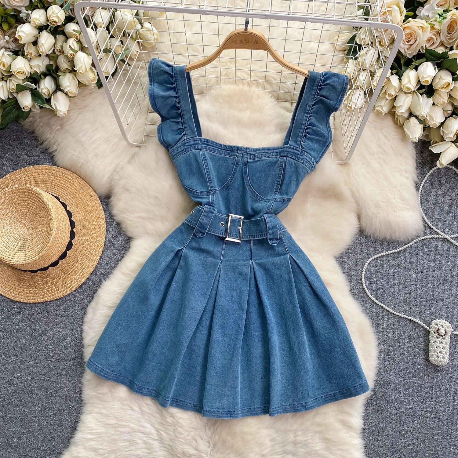Korean Version of The College  – обзор и цена Maxi Dress Halter