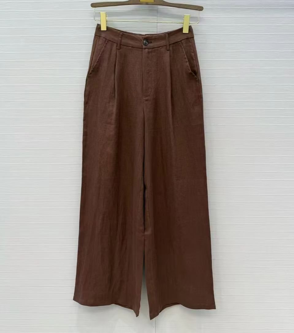 Old Man Qian's linen casual tw – обзор и цена Linen Pant Wide