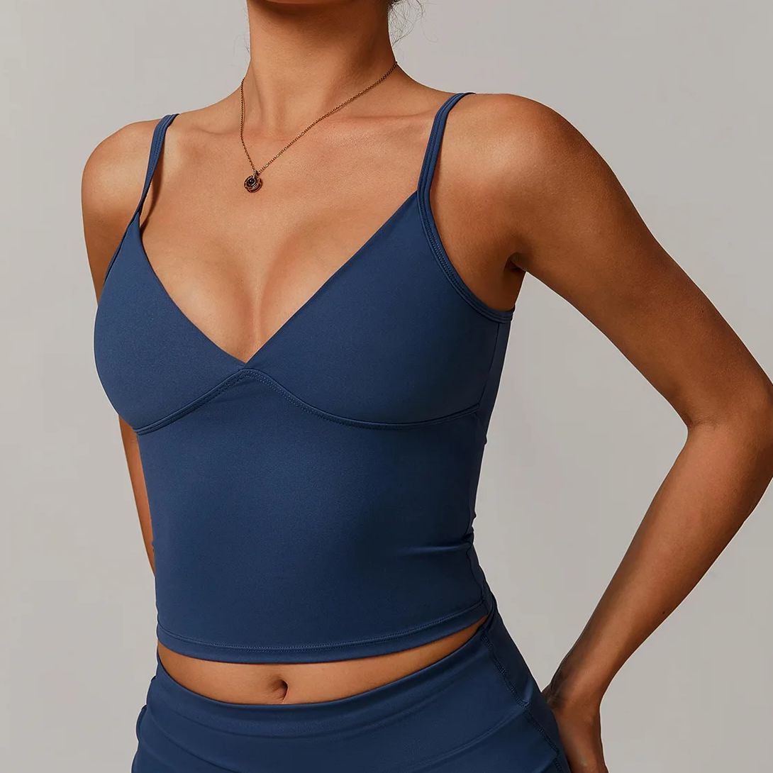 Breathable Sports Bra Fitness  – обзор и цена Crop Top Crochet