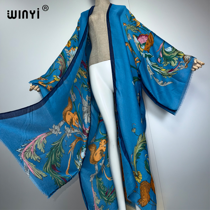 WINYI Africa boho kimono maxi  – обзор и цена Cover Up Kaftan
