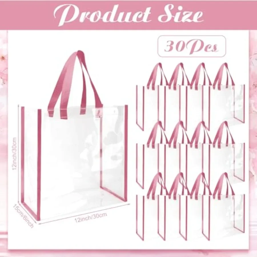 Pack 12x12x6 Inch Clear Tote B – обзор и цена Tote Bag Beach