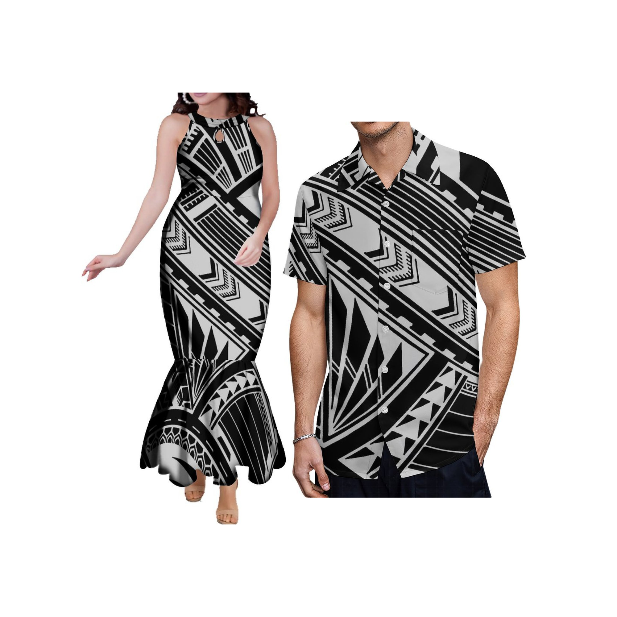 Customized Couples Clothes Big – обзор и цена Maxi Dress Halter