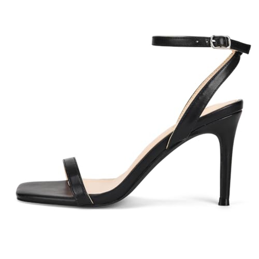 GENSHUO Women's Strappy High H – обзор и цена Sandal Strappy Heeled