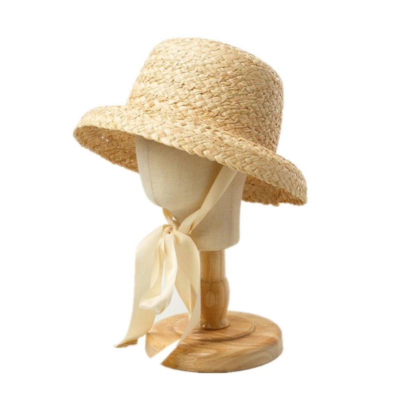 Handwoven Kids Straw  Cap Girl – обзор и цена Hat Floppy Wide