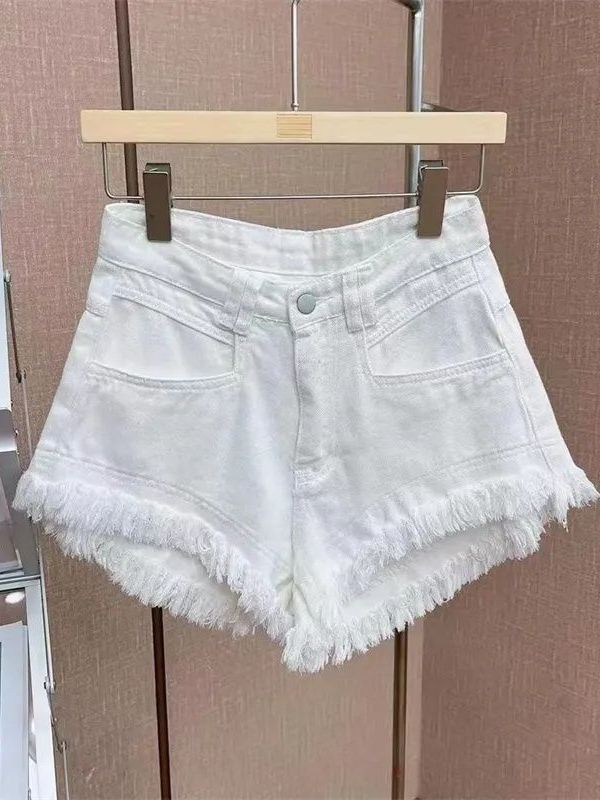 Outlet Korean Style Casual Hon – обзор и цена Shorts Denim Frayed