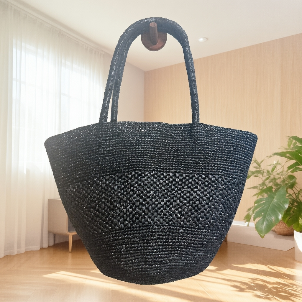 Large Capacity Raffia Straw Ba – обзор и цена Crochet Bag Raffia