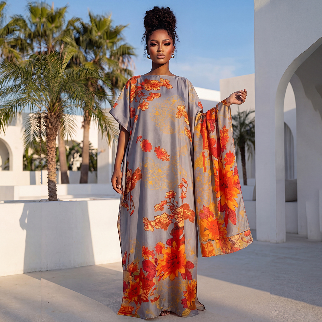 Summer Fashion African Shawl F – обзор и цена Romper Floral Print
