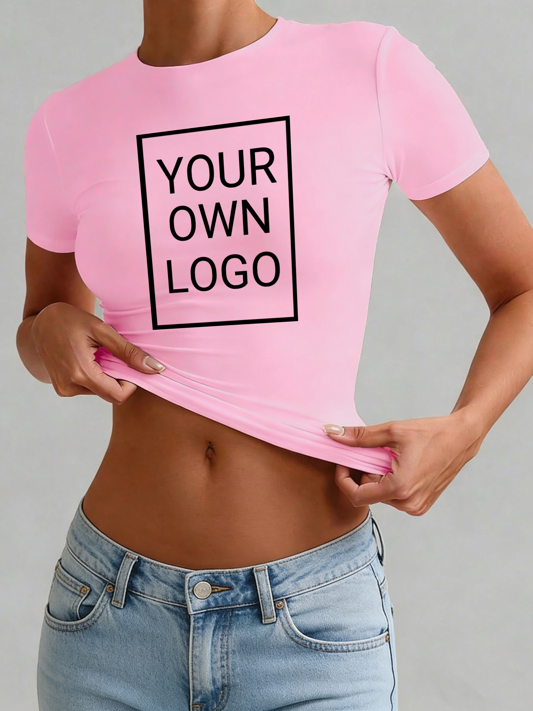 Customized Logo Pattern Womens – обзор и цена Crop Top Crochet