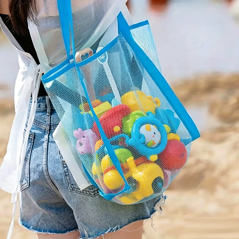 Multicolor Swimming Large Mesh – обзор и цена Tote Bag Beach